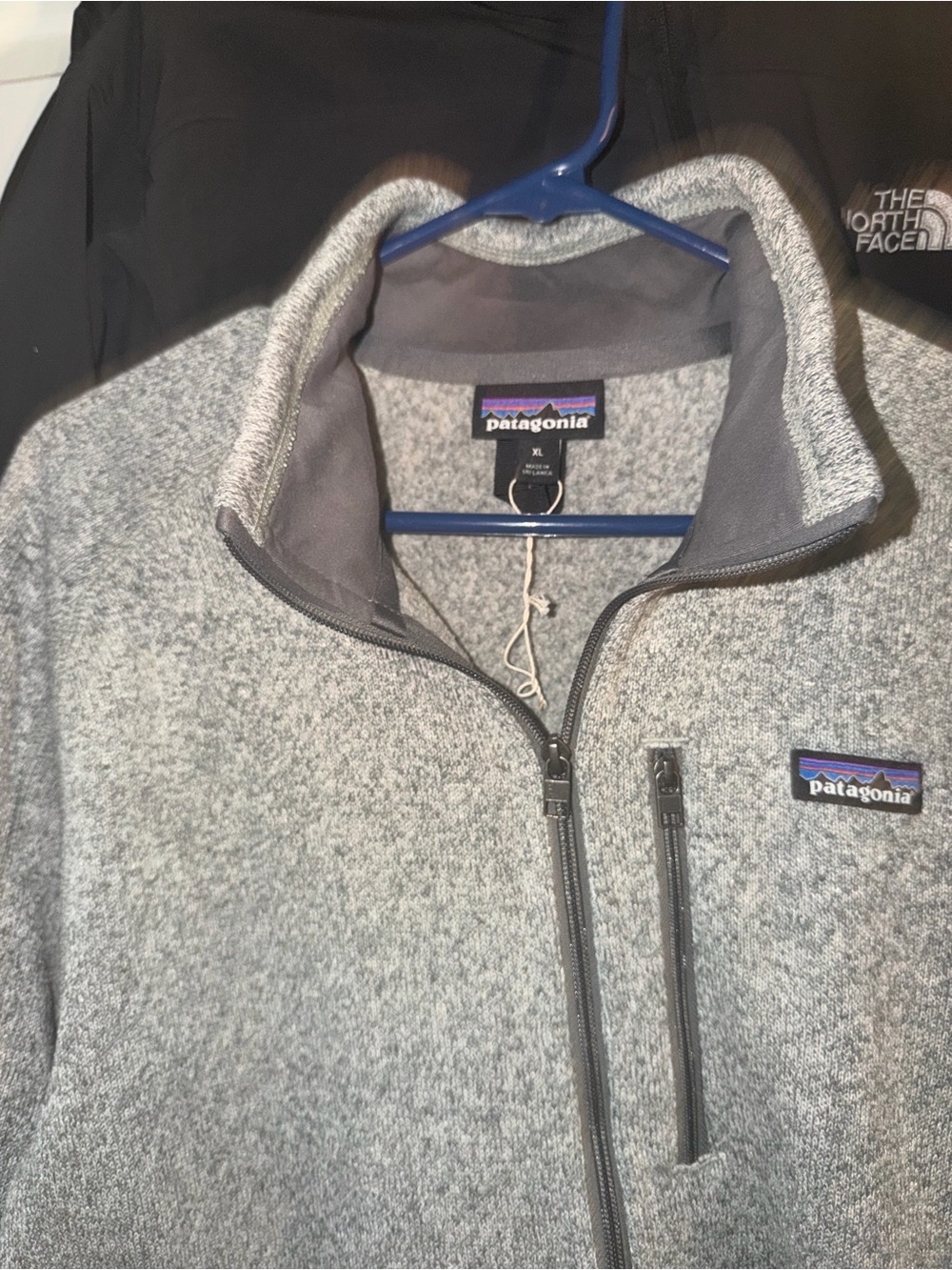 Patagonia Men’s Gray Heather Full-Zip Fleece Jacket